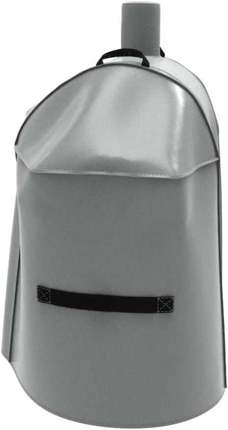 Expert Grill Offset Smoker Cover, Waterproof Grill Cover, 56.5 inch Light Gray