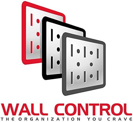 Wall Control 30-WRK-400BUW Standard Workbench Metal Pegboard Tool Organizer,Blue/White