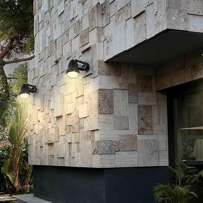 110V Landscape Spotlight,LED Landscape Lighting Outdoor for Flag Pole Light,IP65 Landscape Lights 3000k Garden Light 6FT Cord with US 3 Prong (Base,Stake Included) (5, Watts)