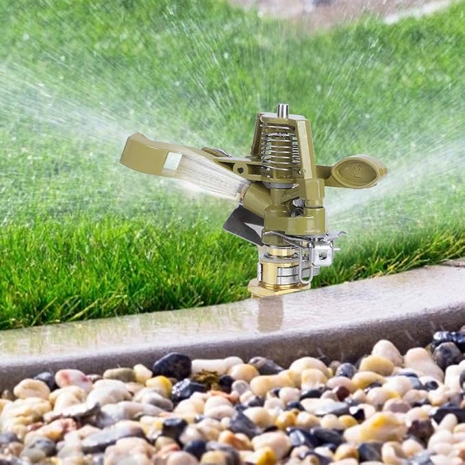 Adjustable Direction Nozzle Spray Aluminium Alloy for Public Green Irrigation, G3/4inch