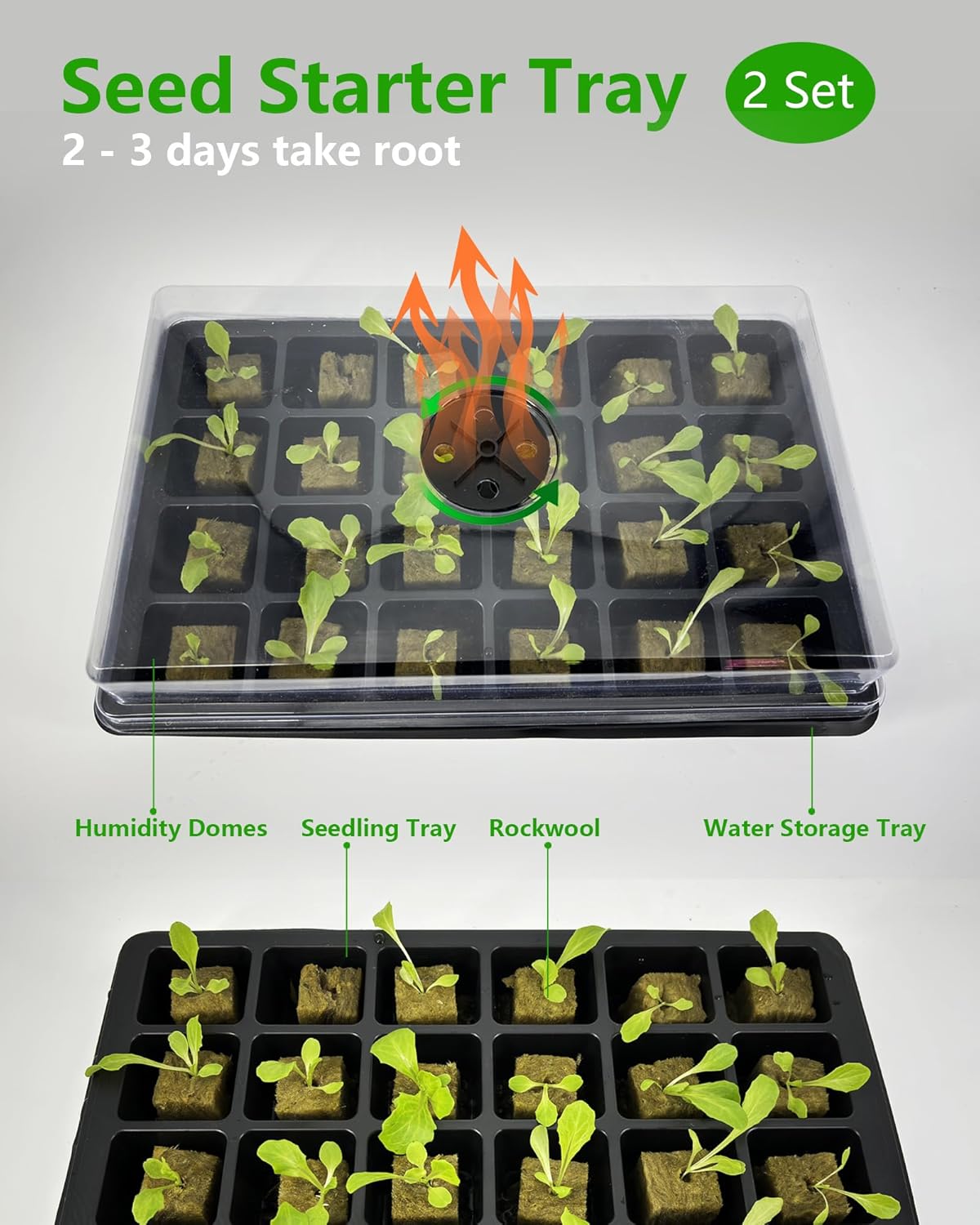 Hydroponics Tower Growing System,45 Pods Vertical Indoor Garden,360° Full-Spectrum Lights, Automatic Water Circulation System,Suitable for Leafy Greens and Herbs,Include Seed Starter Tray