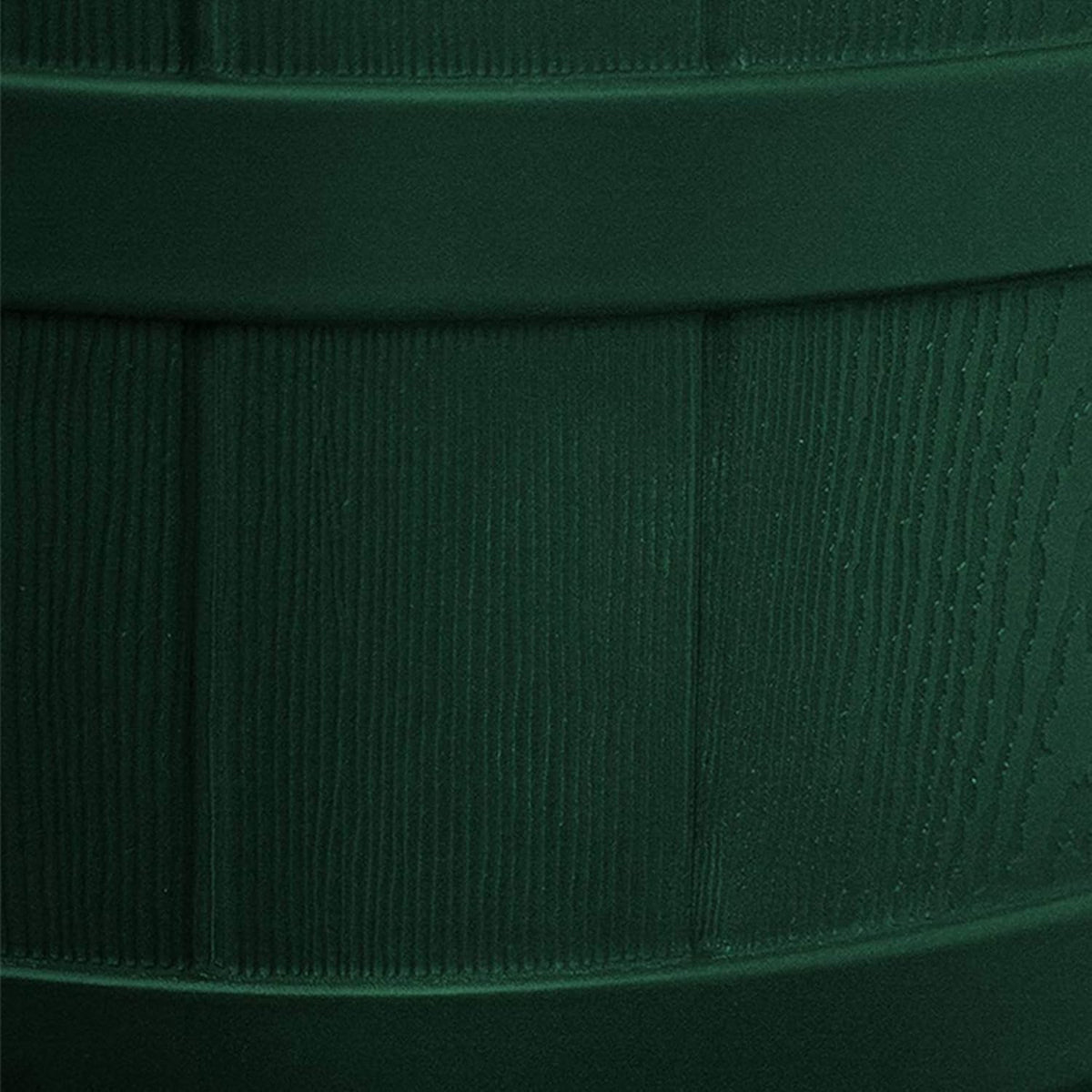 Good Ideas Rain Wizard Water Storage Collection Barrel with Brass Spigot, Safety Screen, and 50 Gallon Capacity, Green (3 Pack)