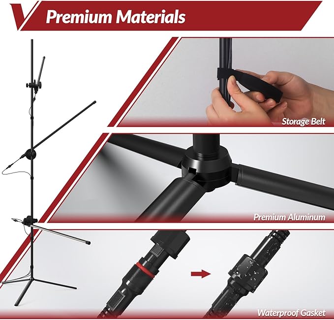 Grow Light with Stand for Indoor Plants, 3 Head 45W 168 LEDs Full Spectrum Adjustable Plant Light, 59'' H Tall Premium Aluminum Tripod Floor Stand for Indoor Gardening and Home Decoration