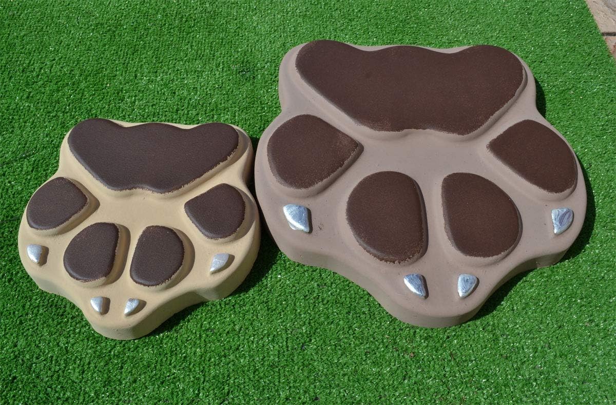 Concrete Mold DIY Sold one Decorative Stepping Stone Mold Concrete Cement Mould ABS Garden Path (S15)