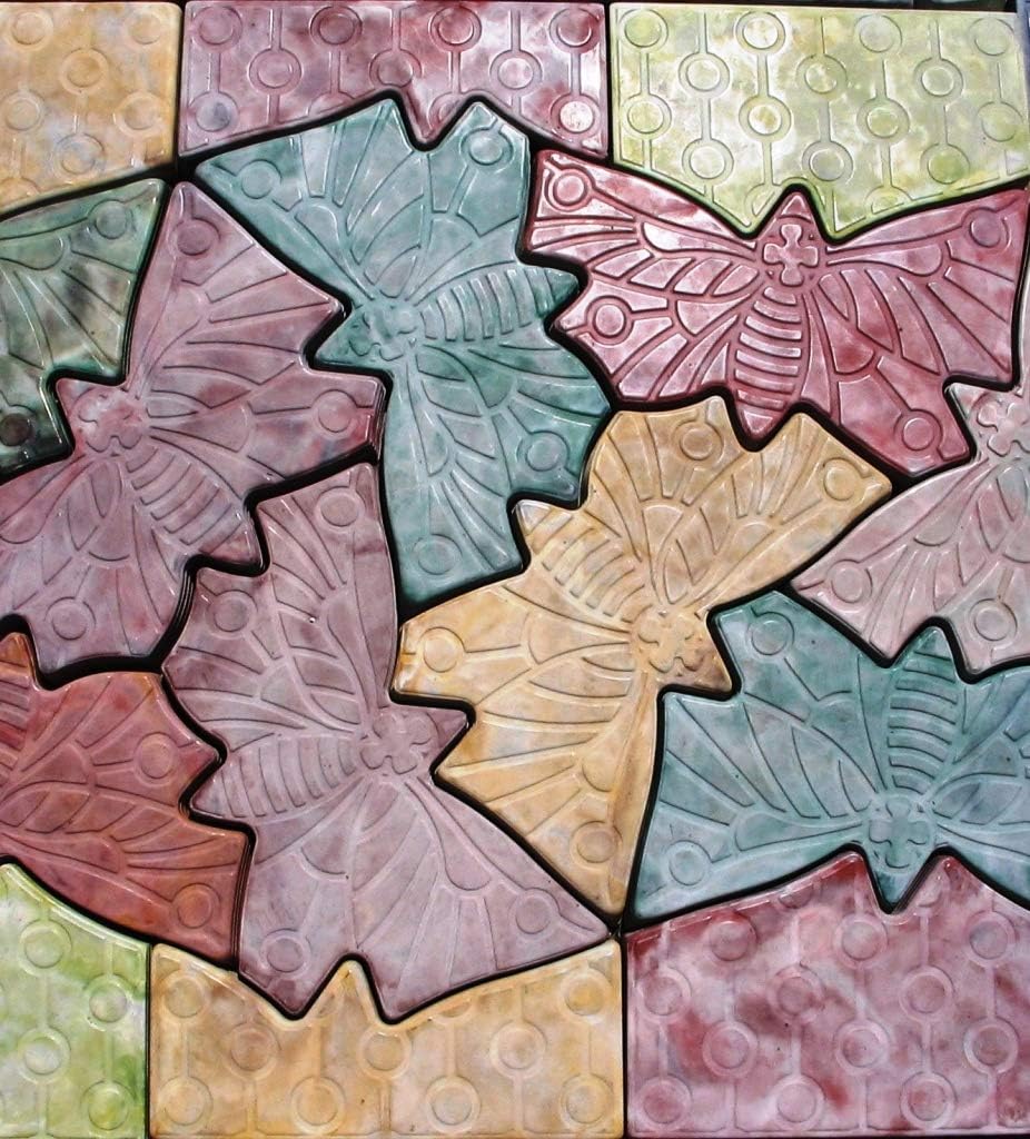 Concrete Mold DIY Sold one Decorative Stepping Stone Mold Concrete Cement Mould ABS Garden Path (S48)