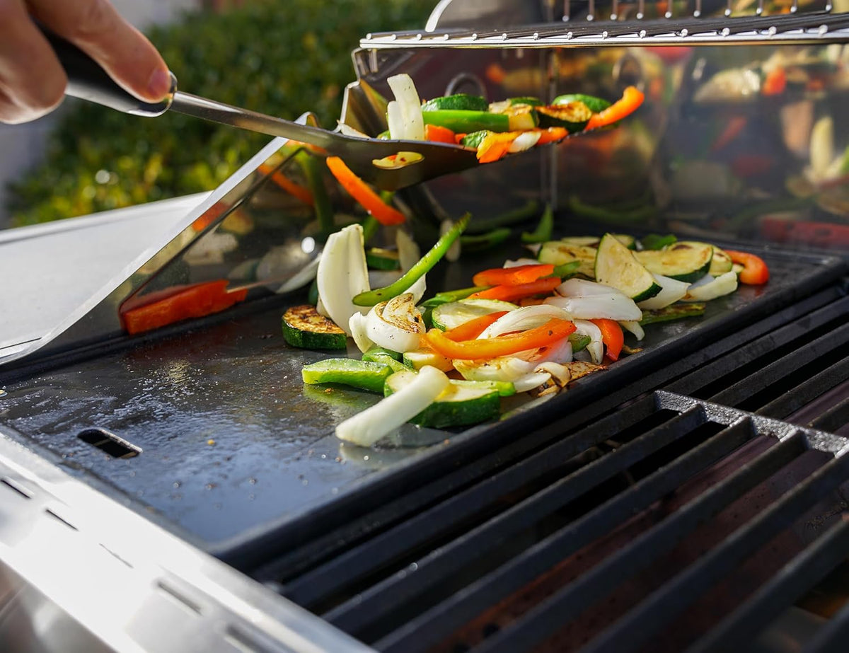 Monument Grills Larger 4-Burner Propane Gas Grills Stainless Steel Cabinet Style with Accessory Kit(5 items), Outdoor Use