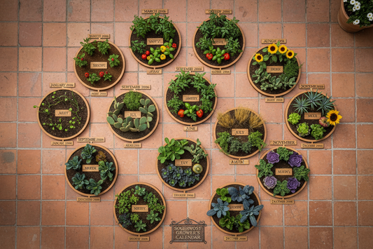 Southwest Planting Calendar for 2026