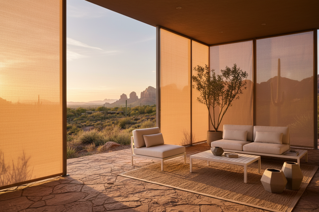 Desert Wind & Privacy: How Shade Cloth Does Double Duty on Your Southwest Patio