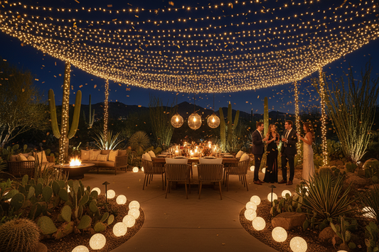 Festive Outdoor Lighting: How to Create a Magical Garden Atmosphere for New Year's Eve