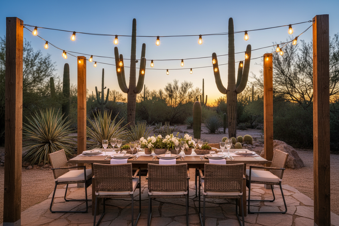 Outdoor Entertaining Lights: How to Set the Perfect Ambiance for Gatherings, Parties & Al Fresco Dinners