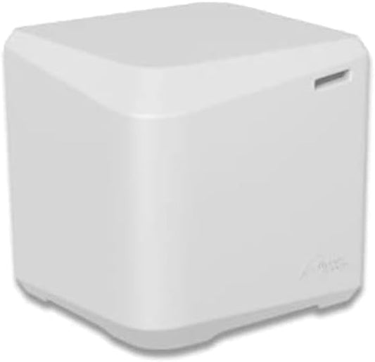 Classic White - Small Side Table – Designed for Shallow Shelves Up to 10” – Aqua Outdoors – Compatible with All Pool Types - Inside Pool, Sun Shelf & Patio Surfaces