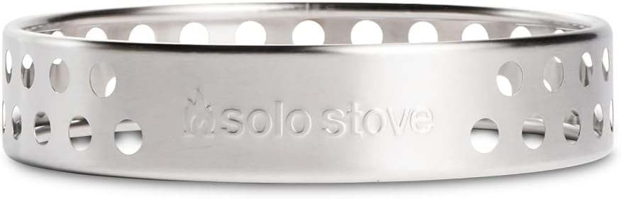 Solo Stove Ranger with Stand Portable Outdoor Fire Pit Stainless Steel Firepot for Wood Burning and Low Smoke Great Fire Pits for Outside | 15x12.5 Inch Outside Fire Pit