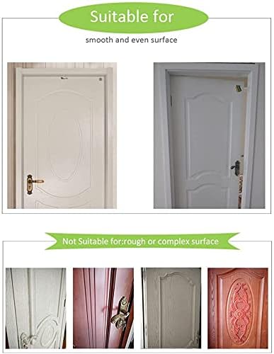 3D Door Stickers Murals - PIER - Peel & Stick - Waterproof & Washable - Matt Finish - Realistic Blue - 35.4" x 78.7"