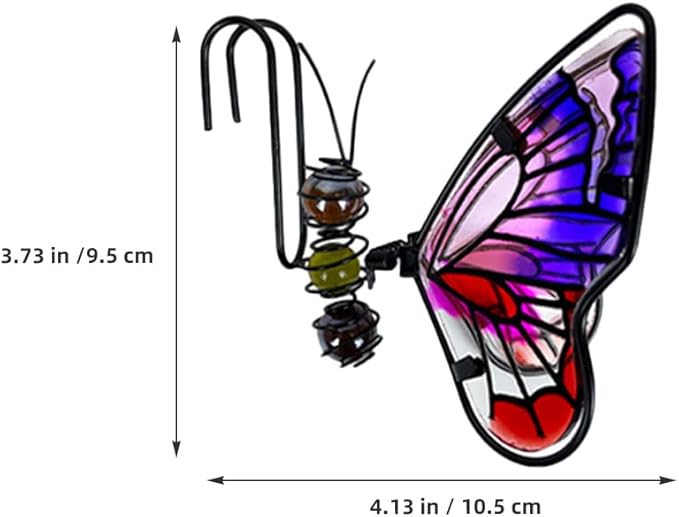 BESPORTBLE 3pcs Flower Pot Decoration Pendant Plant Pot Flower Pots Outdoor Decor Hangers Bonsai Decoration Plant Decor Hanger Iron Flower Pot Hanger Decor Glass Mini Accessories