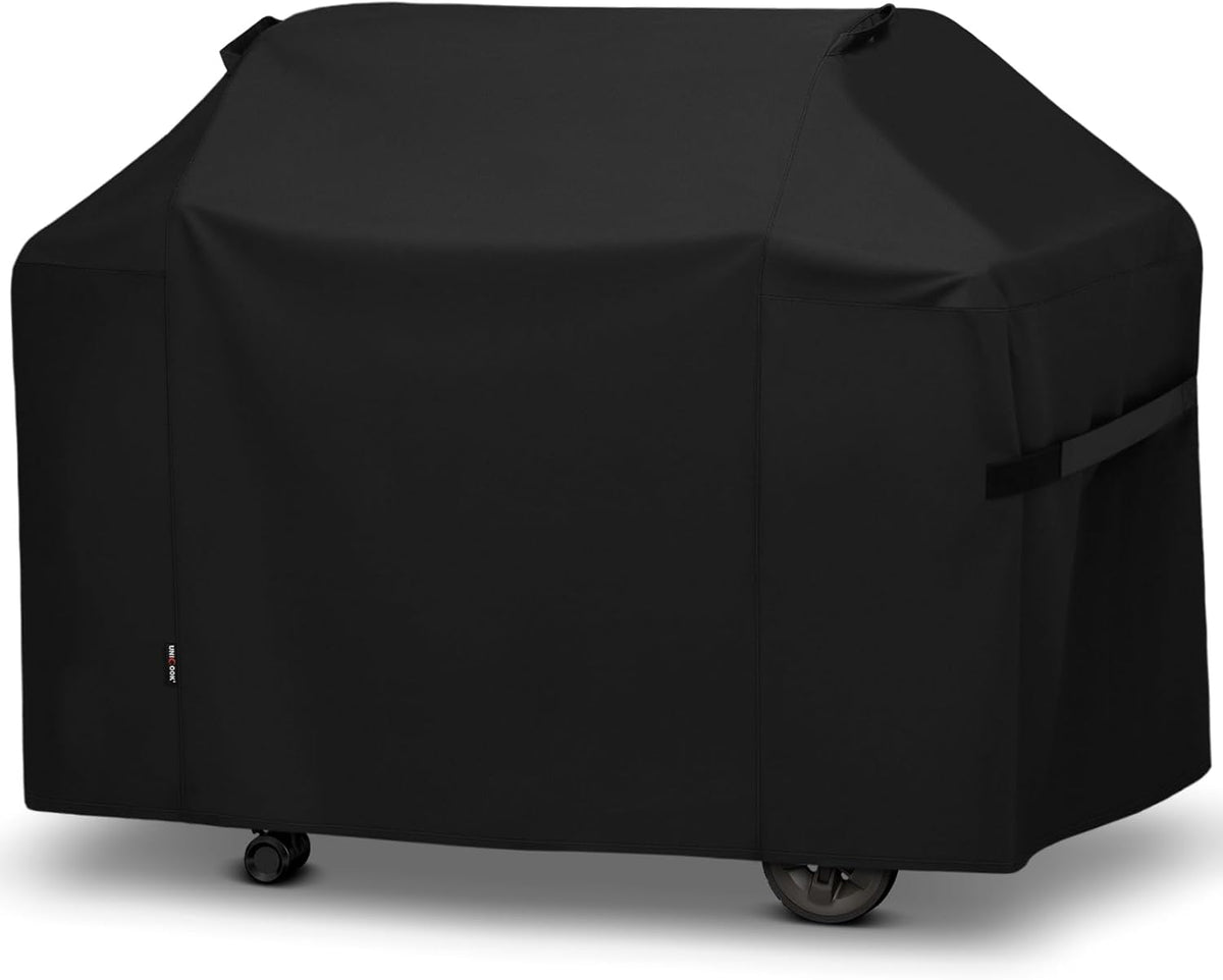 Unicook 65 Inch Grill Cover for Weber Genesis II 400 Series, 4 Burner BBQ Cover for Outdoor Grill, Heavy Duty Waterproof Fade Resistant, Compared to Weber 7131