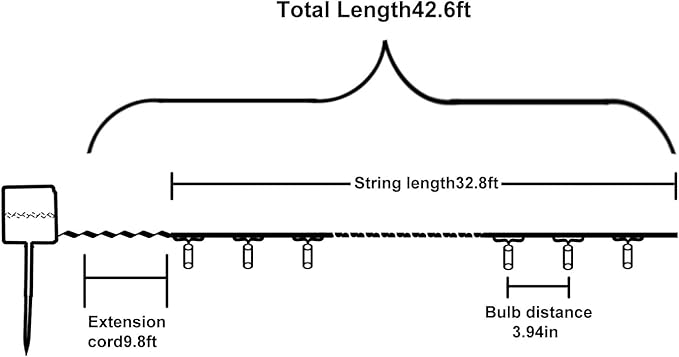 2 Pack 200 LED Solar String Lights, 8 Modes Solar Lights for Outside, Waterproof and Solar Powered Outdoor String Lights for Holiday Christmas Yard Garden Tree Wedding Party (2 Color Changing)