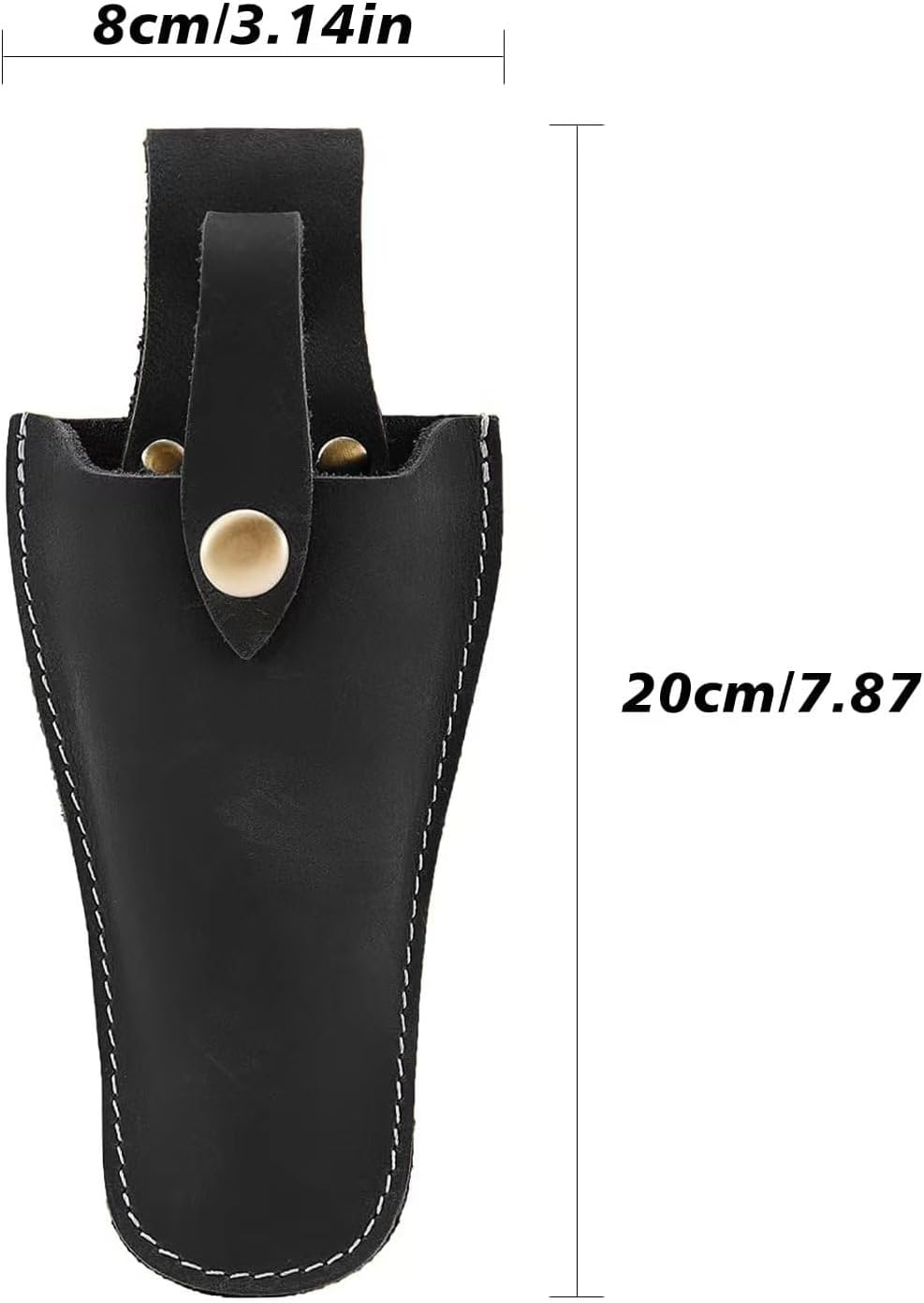 Plier Holder for Belt, Durable Leather Sheath Pouch Holder Gardening Tools Holster Belt Case for Garden Pruning Pliers Shears Scissors or Knife,Tools Gifts for Men Dad Husband Boyfriend