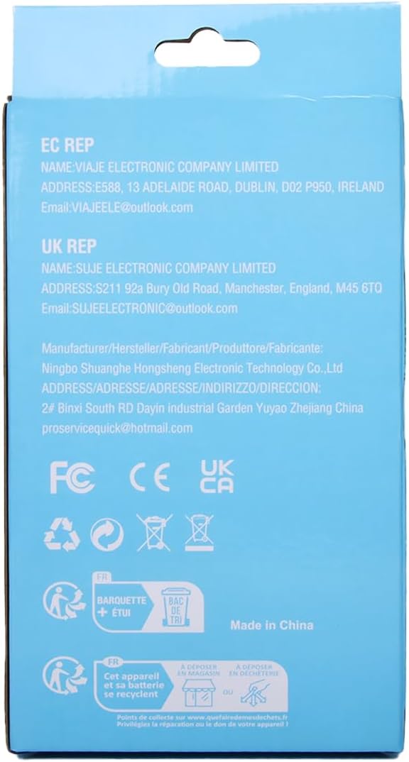 BALDR Pool Thermometer Floating Easy Read, IPX8 Waterproof, Solar Powered Digital Pool Thermometer with LCD Screen,Suitable for Swimming Pool/Hot Tub/Hot Spring/Aquarium (Blue)