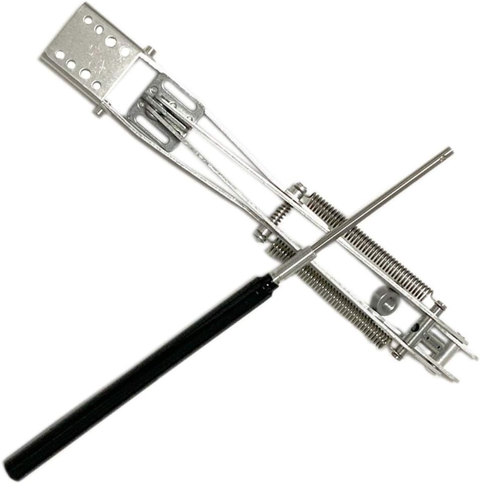 BIBISTORE Automatic Greenhouse Vent Opener Solar Powered Auto Hothouse Window Opener Wooden Cold Frame Roof Vent Opening Kit Greenhouse Accessories-(Lifts 15.4 Lbs,Double Spring)