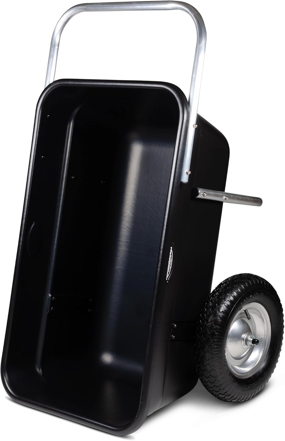 Smart Carts Premium Yard Cart - Strong, Lightweight, and Perfectly Balanced (16" Flat Free Wheels)