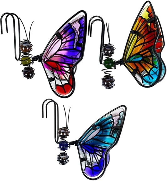 BESPORTBLE 3pcs Flower Pot Decoration Pendant Plant Pot Flower Pots Outdoor Decor Hangers Bonsai Decoration Plant Decor Hanger Iron Flower Pot Hanger Decor Glass Mini Accessories