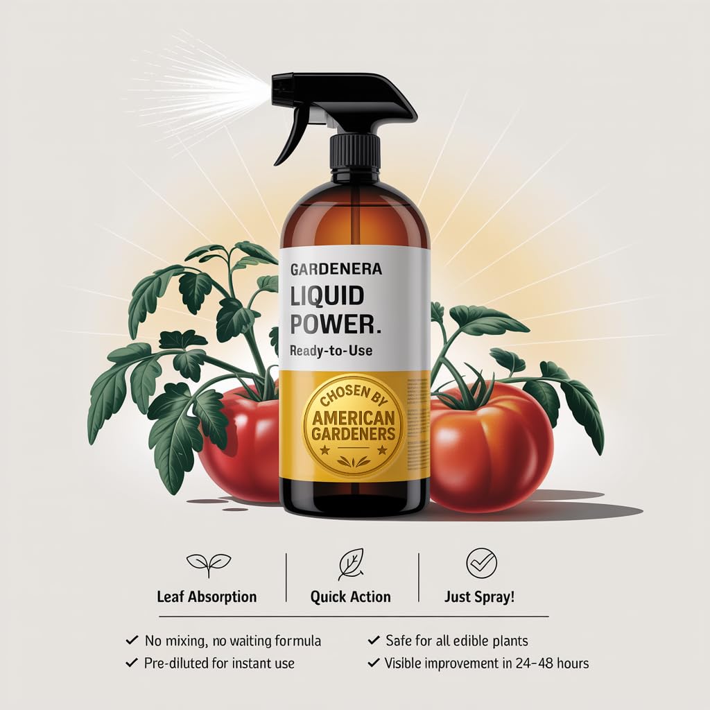 Liquid Power Peas Fertilizer Spray – Ready-to-Use Liquid Plant Food Mist for Peas – Premixed, Easy Application – Fast-Acting Formula for Growth, Roots & Yield – Indoor & Outdoor Use – 8 oz