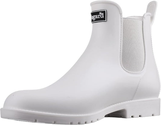 Asgard Women's Ankle Rain Boots Waterproof Chelsea Boots