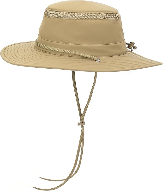 Cimarron Wide Brim Safari Sun Hat for Women & Men – UPF 50+ Outdoor Fishing Hat | Hiking, Running Travel Sun Protection Hat