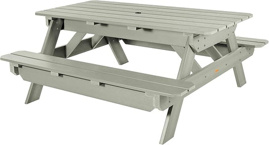 highwood Hometown Picnic Table, 6 Foot, Eucalyptus
