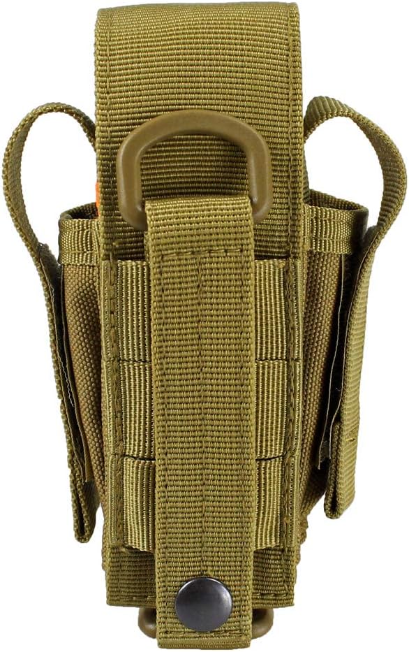 Depring Tool Holster Sheath Universal Multi Pockets Tool Organizer Heavy Duty Construction MOLLE Pouch