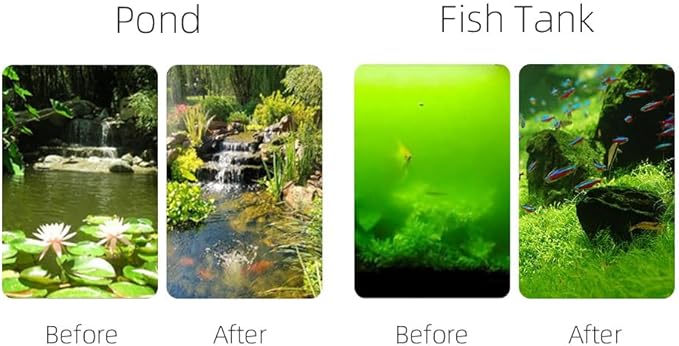 2 pcs 9 WATT UV UVC PL-S9/TUV G23 Base Replacement UV Light Bulb for Outdoor Pond Clarifier Compatible with JUP-01 UVE9 CF400 CF500 UVCP-9 UV Light for Aquarium