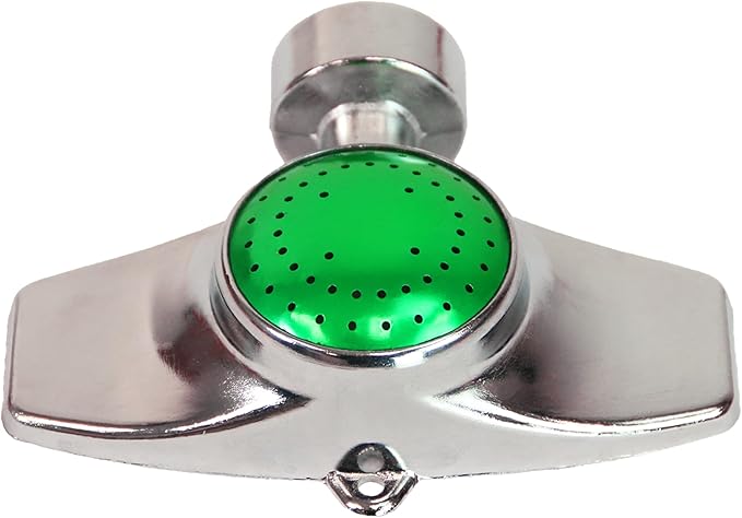 Chapin 6-9487: Circular Pattern Spot Sprinkler 2 Pack, 360 Degree Sprinkler Head for Small Gardens and Lawns, Up to 30ft Coverage Area, Lawn Sprinkler, Small Area Yards and Garden Watering, Green