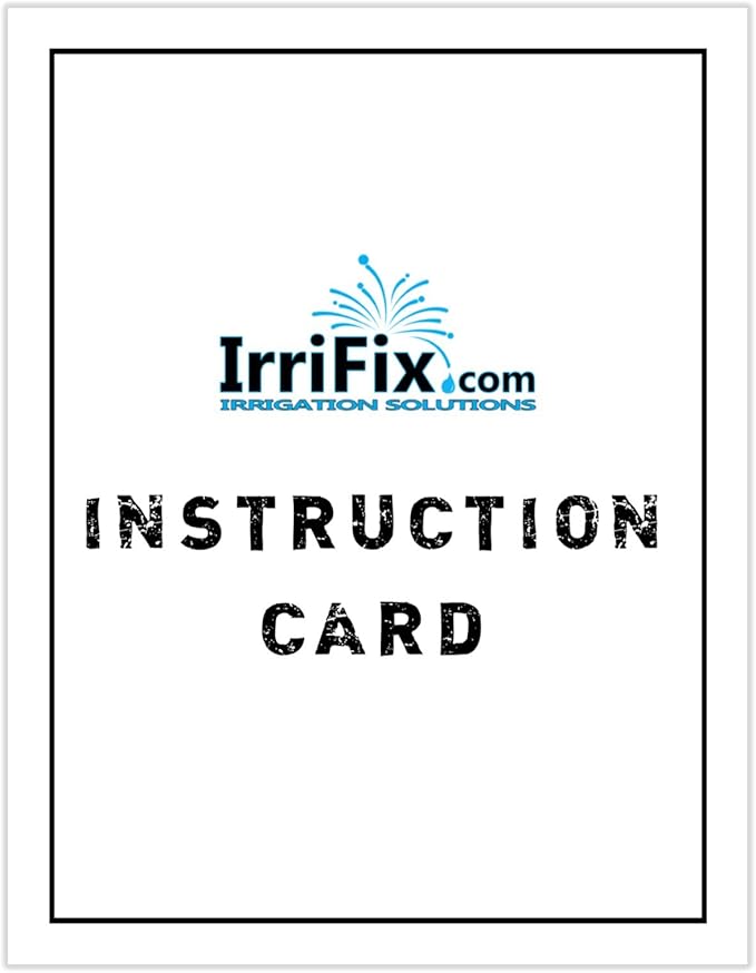 Box Set - Rain Bird Popup Riser Extensions 1800EXT | RainBird Universal Sprinkler Extenders 1800-EXT | Set of 6 with Instruction Card & RotorTool Screwdriver