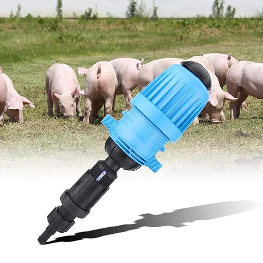 Chemilizer Chemical Injector, 1%-10% Drip Irrigation Injector, Reusable Automatic Equipment Maintenance Chemical Fertilizer Chemical Liquid Doser Dispenser for Industry Garden Hose Livestock