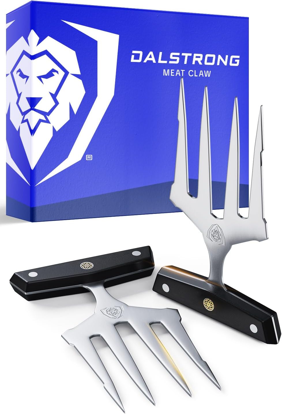 Dalstrong Meat Shredding Claws - Multi-Use Shredding Tool - Lifting, Pulling, Handling Utensils - x2 - Premium HC Stainless Steel G10 Hanlde -BBQ Meats, Brisket & More