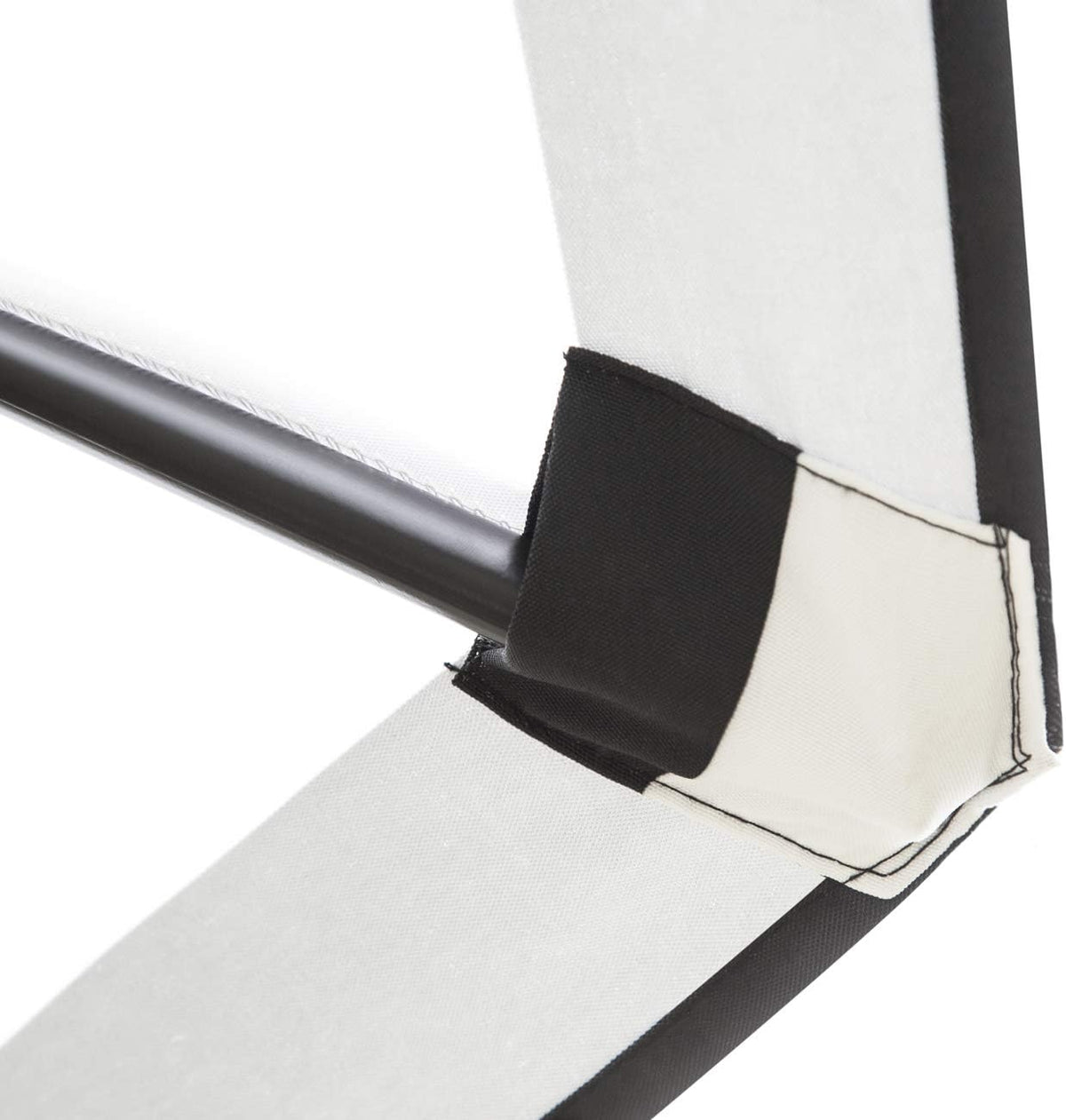 Sunnyglade 9' Patio Umbrella Outdoor Table Umbrella with 8 Sturdy Ribs (Black and White)