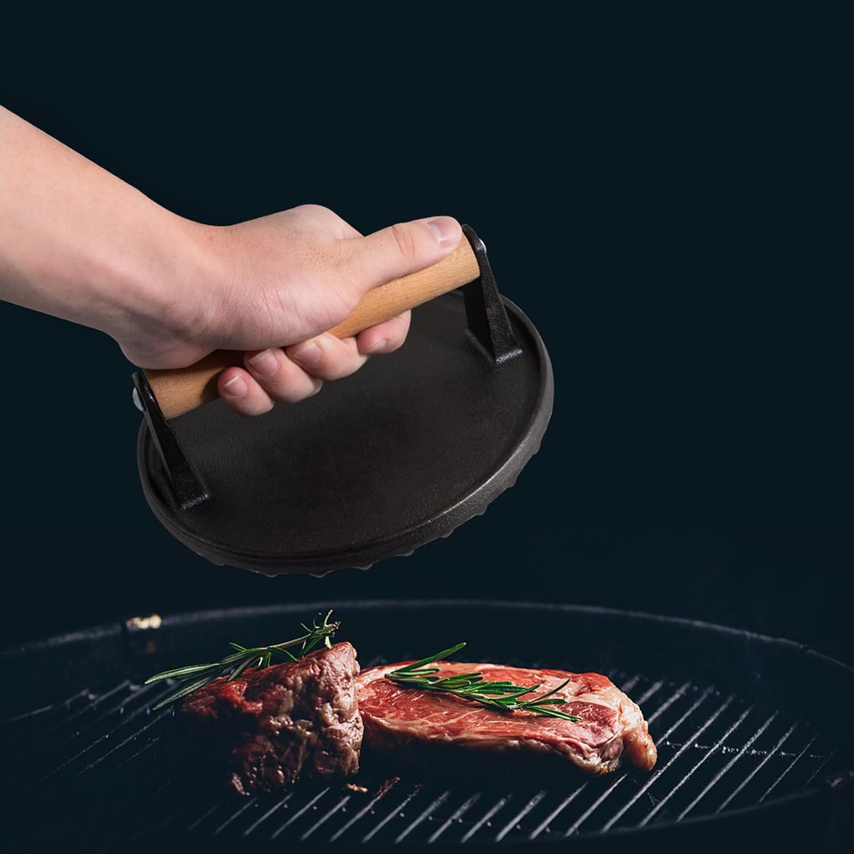Supernal 46pcs Blackstone Griddle Accessories Upgraded Barbecue Presses Flat Top Grill Tools for Camp Chef Griddle Cover Salt and Pepper Shakers Grill Black Tools Set Enlarged Spatula Gift Set