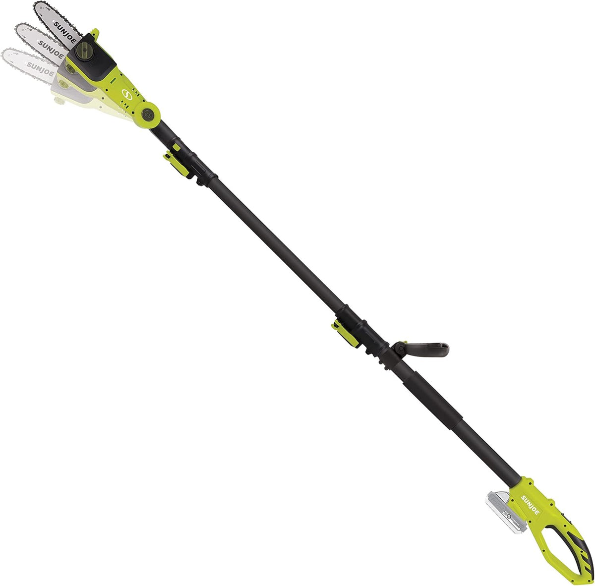 Sun Joe 24V-GTS4004-XT 24V IONMAX Blower,Hedge Trimmer & 8-in Pole Saw Kit w/2x24V 2.0-Ah Batt, Charger & Pole