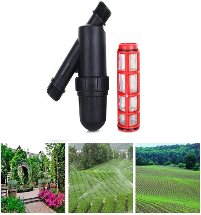 3/4" Screen Filter Mesh Gardening Drip Irrigation,Y Shaped Plastic Screen Filter for Irrigation Systems Against and Debris