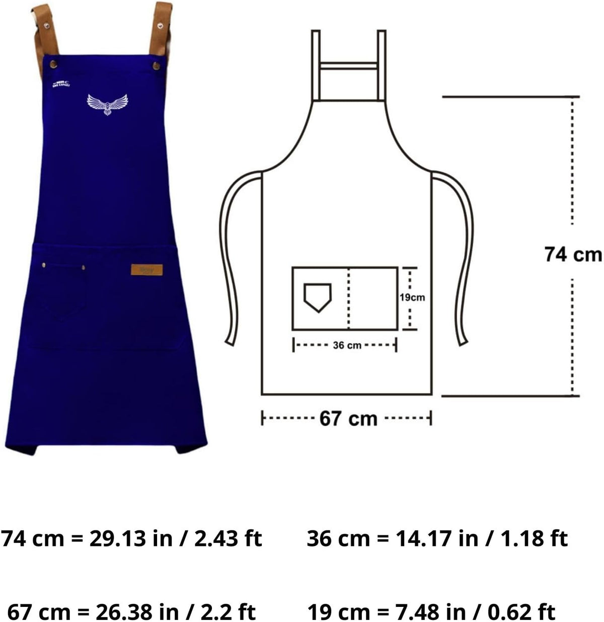 Premium BBQ Accessories & Grill Set with Bamboo Cutting Board, Adjustable Apron, Stainless Steel Knife & Fork.