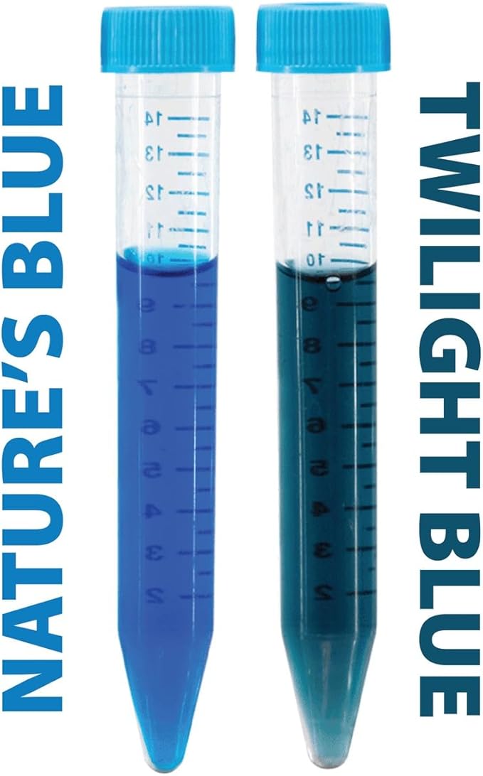 Airmax Pond Dye Plus, Twilight Blue Colorant & Natural Beneficial Bacteria, Large Pond & Lake Water Clarifier & Color Treatment, Shade Plants & Algae from Sunlight, Fish & Livestock Safe, 1 Gallon