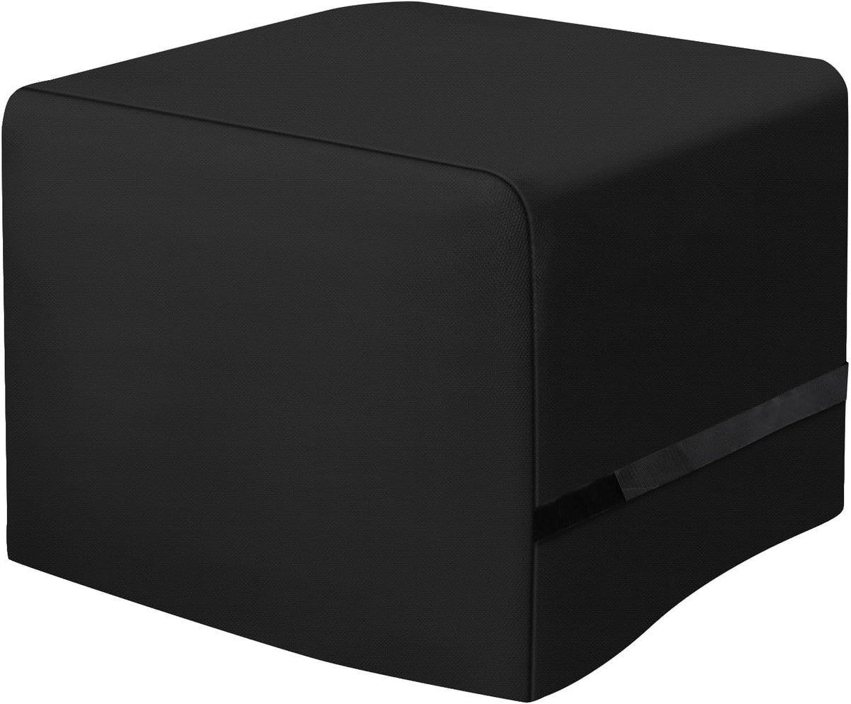 Side Fire Box Grill Cover Fits for Char-Griller 22424 72424 E82424 Portable Tabletop Grill, 600D Heavy Duty BBQ Cover Waterproof Portable Grill Cover, 18 x 18 x 20 Inch, Model 2455