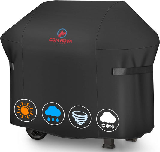 BBQ Gas Grill Cover, 48 Inch for Weber Spirit 2, Waterproof Weather Resistant, UV & Fade Resistant, PU Coating for Weber Spirit II 200 Series, Spirit 200, Spirit II E210 Gas Grill