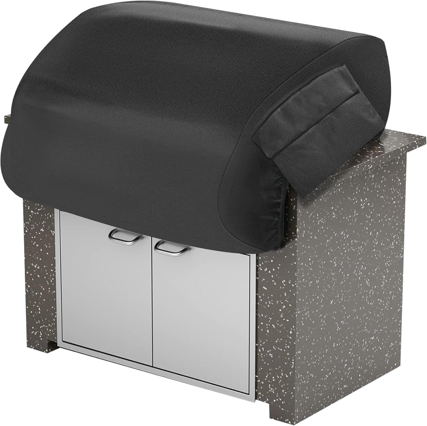 Built-in Grill Cover for Blaze 32 Inch 4-Burner Gas Grill, Cover for Bull Outdoor Built-in Gas Grills 32 Inch, Wateproof Island BBQ Grill Top Cover, Outdoor Kitchen Grill Head Cover