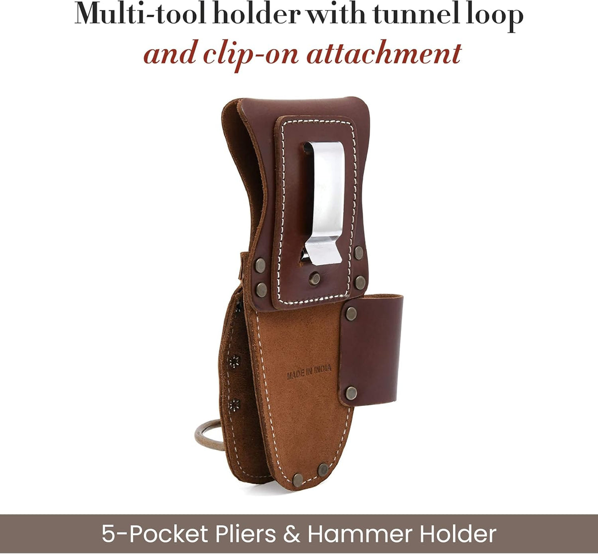 Style n Craft 9-Pocket Carpenter’s Nail and Tool Pouch