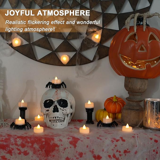 Beichi 100-Pack Flameless LED Tea Light Candles Bulk