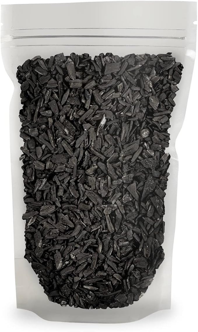 Horticultural Charcoal for Indoor Plants [20-Quart Bag] Black Diamond Soil Amendment for Orchids, Terrariums, and Gardening