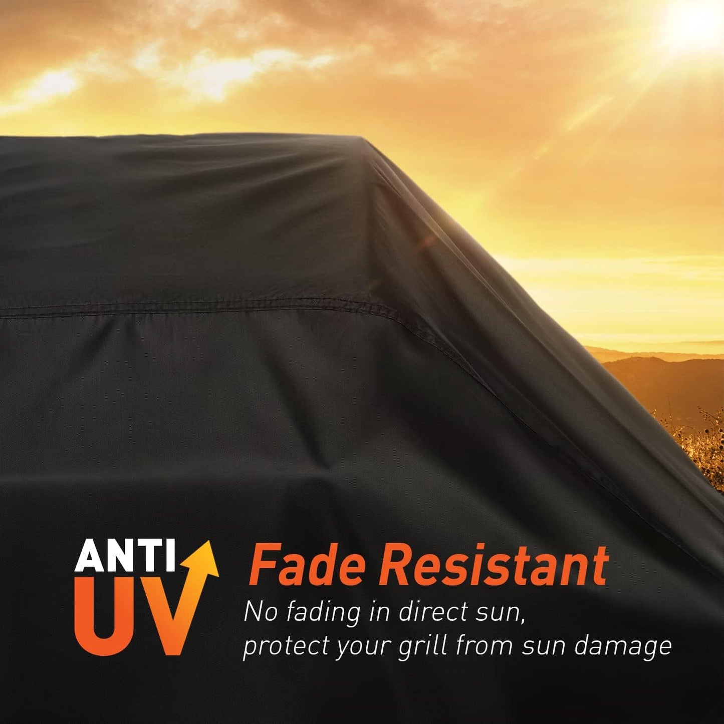 65 Inch Grill Cover Waterproof and Fade Resistant Barbecue Gas Grill Covers for Outside, All Weather Protection Compatible with Weber Char Broil Nexgrill and More Grills