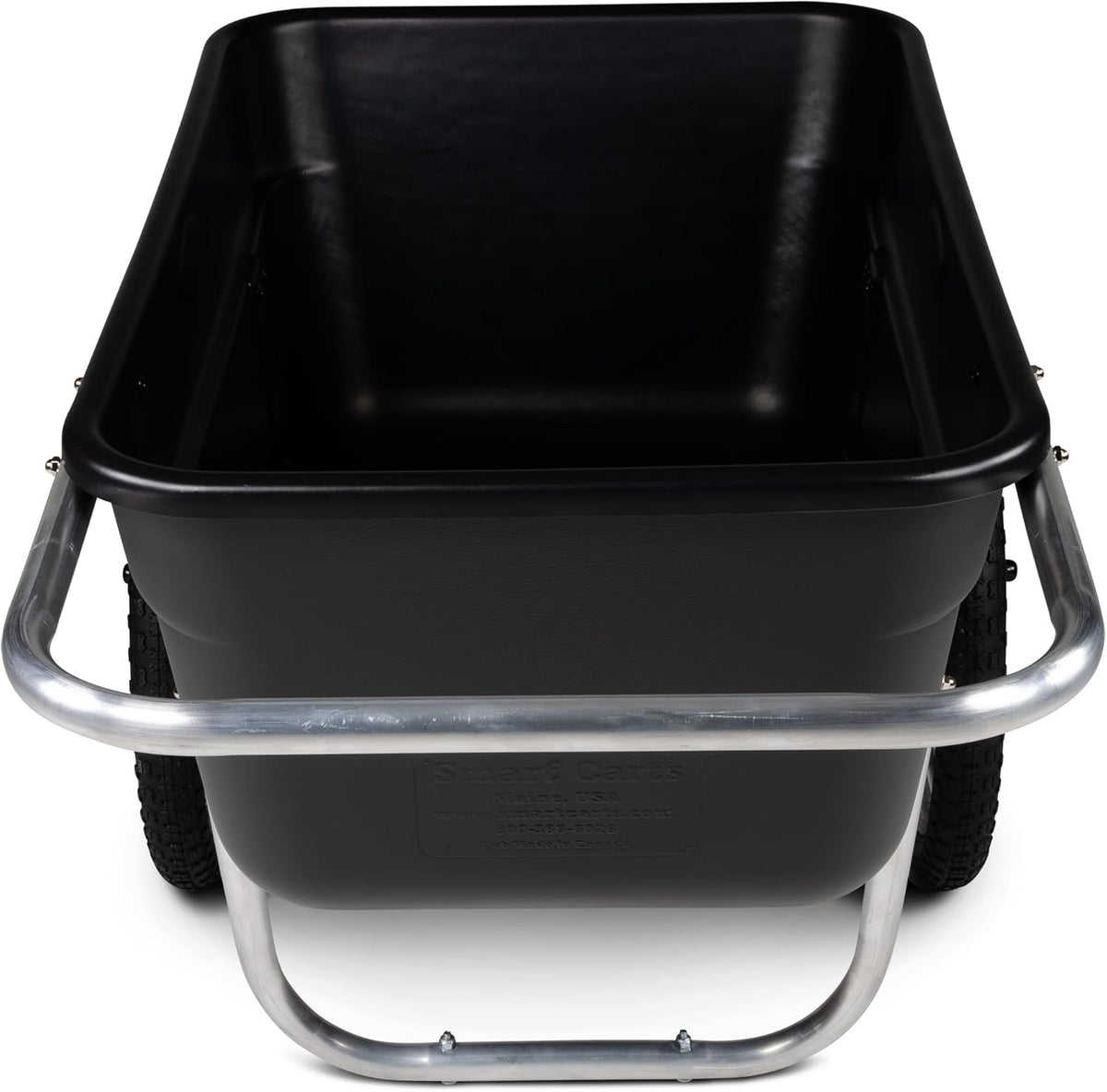 Smart Carts Premium Yard Cart - Strong, Lightweight, and Perfectly Balanced (20" Air Filled Wheels)