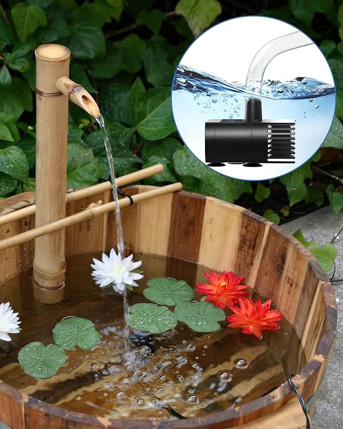 Biling Solar Fountain Pump, Solar Bird Bath Fountain Water Pump Outdoor with Tubing, Solar Fountain for Bird Bath, Garden Pond, Pool, Fish Tank,Backyard